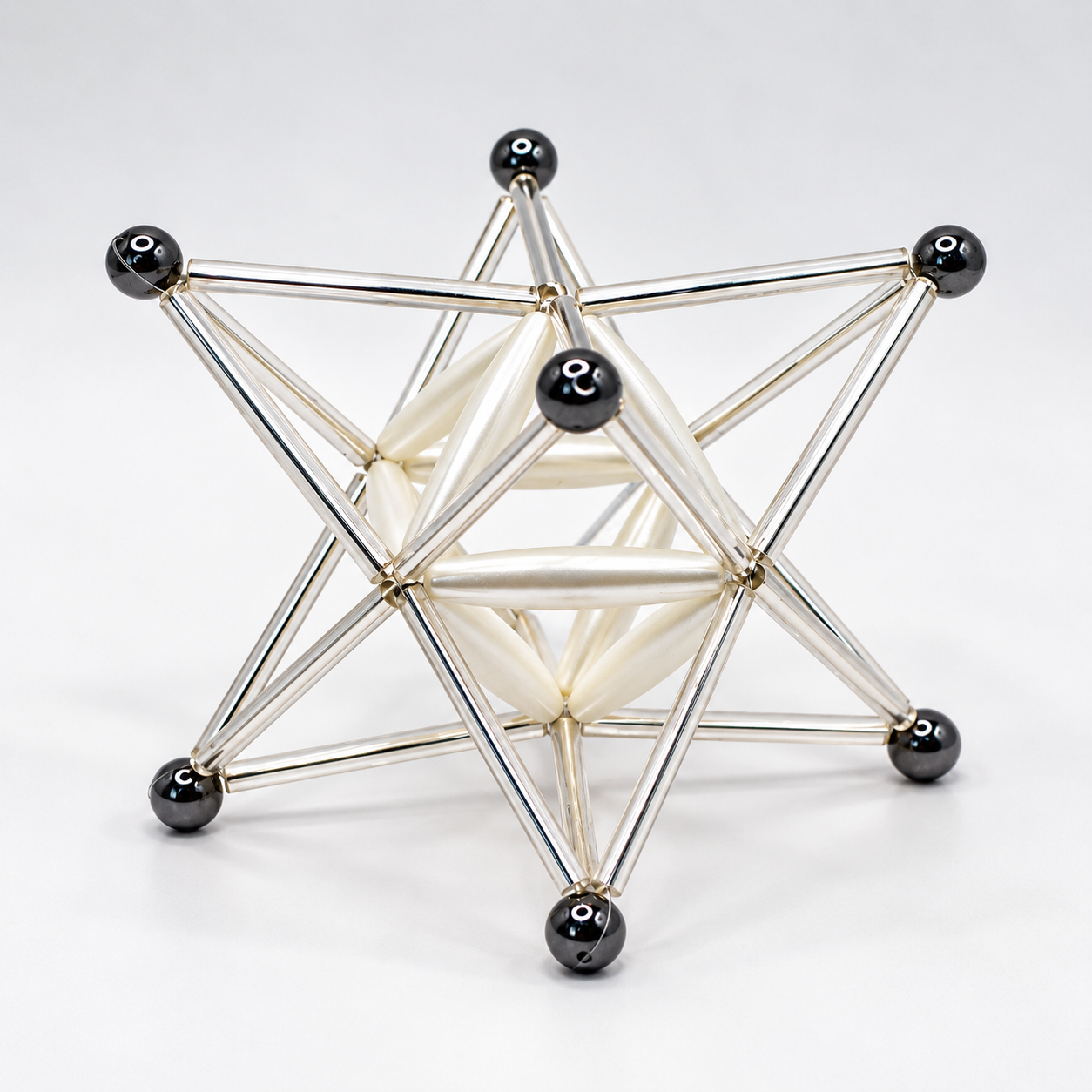 Sacred Geometry Merkaba Sculpture by Reiki Master